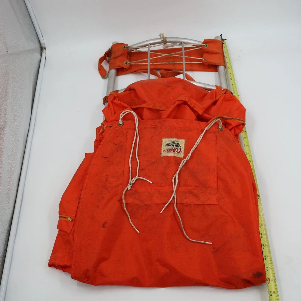 Comet American‎ Camper External Frame Backpack Unisex Large Orange Vintage Japan